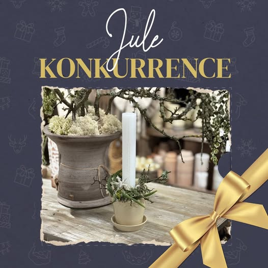 Midtjysk Gartnerhal lancerer julekonkurrence med flot dekoration på spil