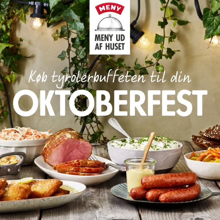Meny Klarup tilbyder autentisk tyrolerbuffet til årets Oktoberfest