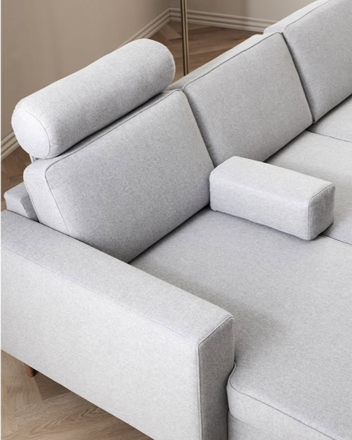 Bolighuset Thisted tilbyder gratis nakkepude ved køb af Houston-sofa