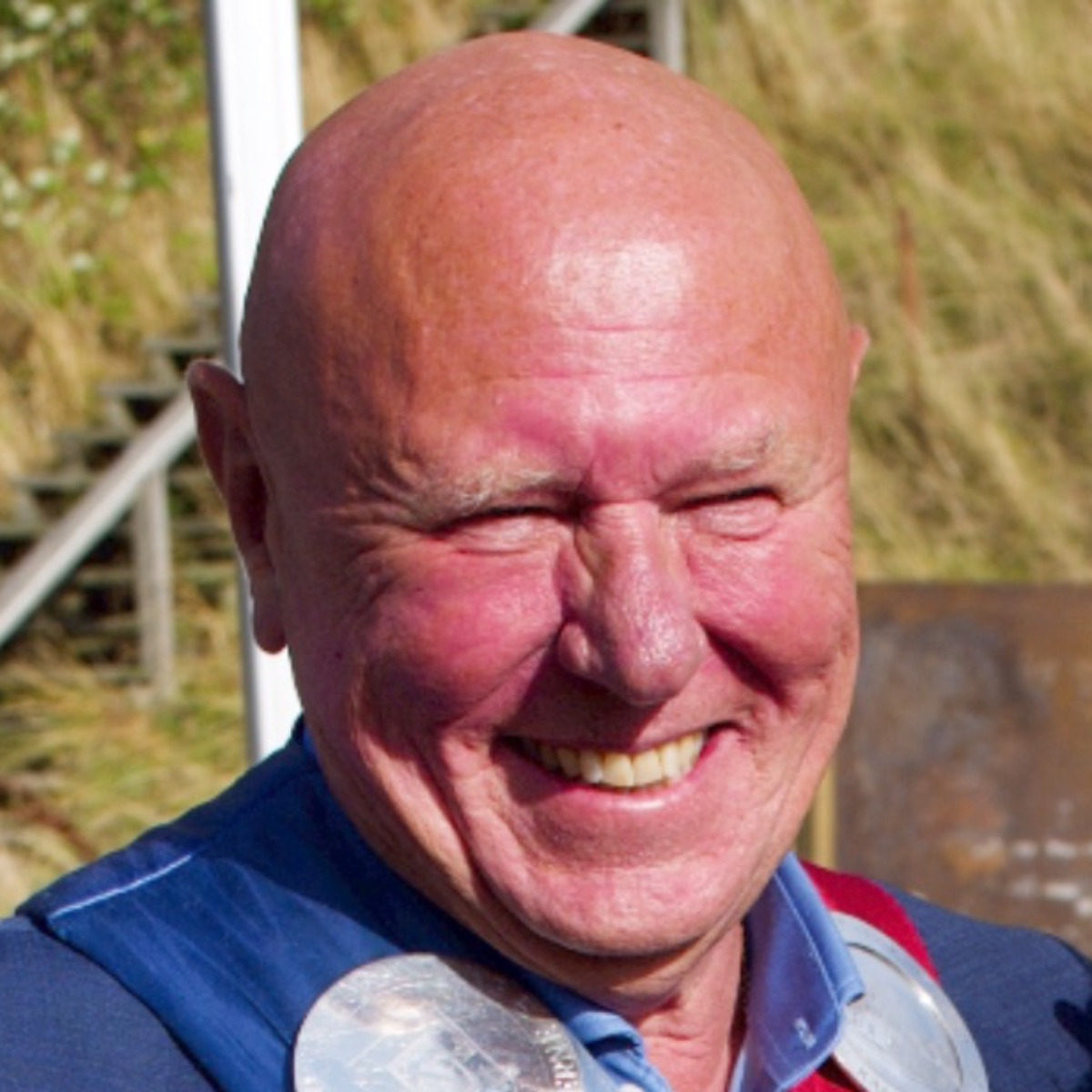 H. Peter R. Bech glædes over Dragørs mange smil