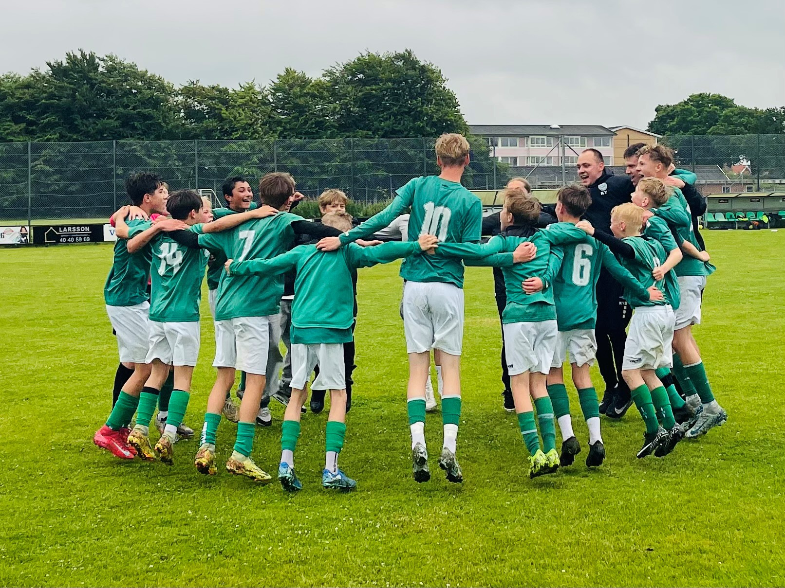 Viborgs U13-drenge til finale: Kalle Müller Nielsen i målform