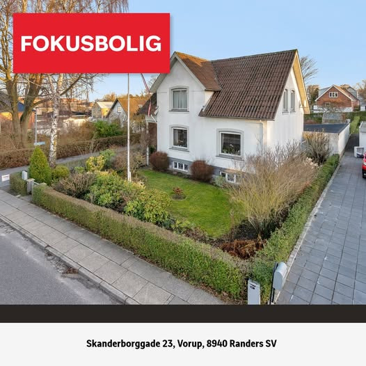 Skanderborggade-perle tæt ved skole og motorvej til salg hos home Randers & Assentoft