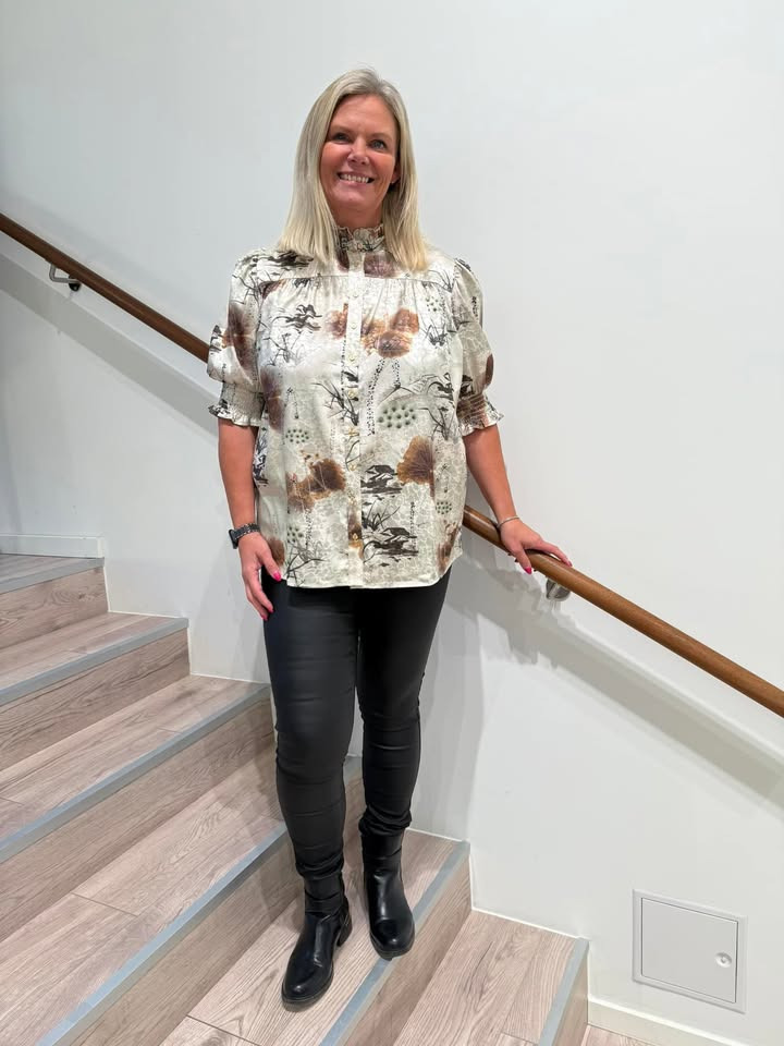Only Curves præsenterer flotte nyheder fra NO 1 BY OX: Smukke prints i bluse og kjole