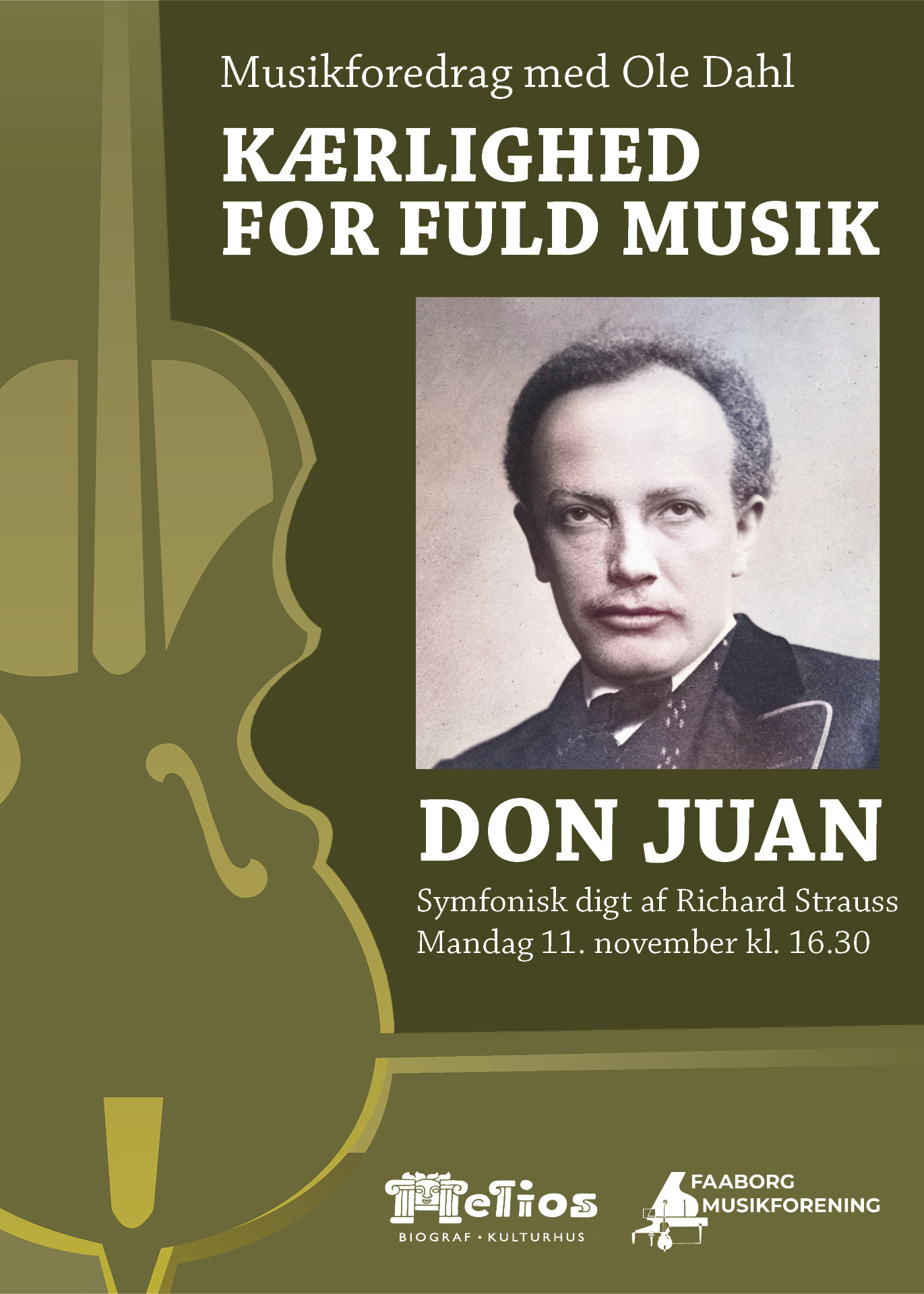 To vidt forskellige foredrag i Faaborgs Helios Biograf og Kulturhus