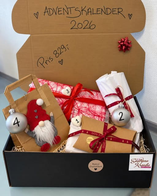 Søstrene Kronbo ApS tilbyder eksklusiv strikke-adventskalender 2026