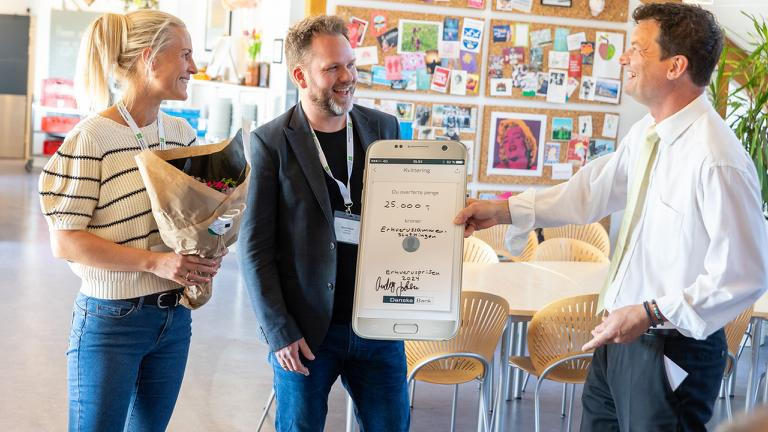 Børneloppen ApS kåret som årets virksomhed i Vallensbæk