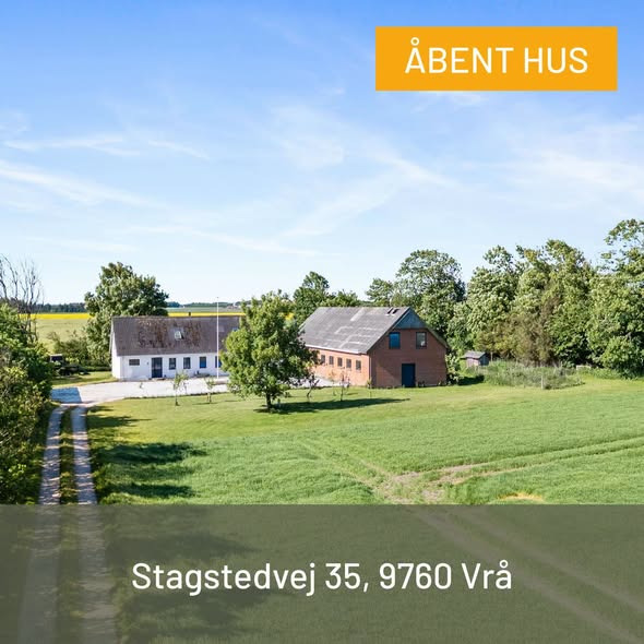 Mæglerhuset Brønderslev holder åbent hus søndag d. 1 november