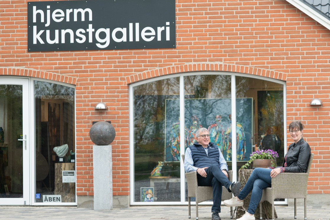 Hjerm Kunstgalleri: “Kunst er for alle og behøver ikke at være dyrt”