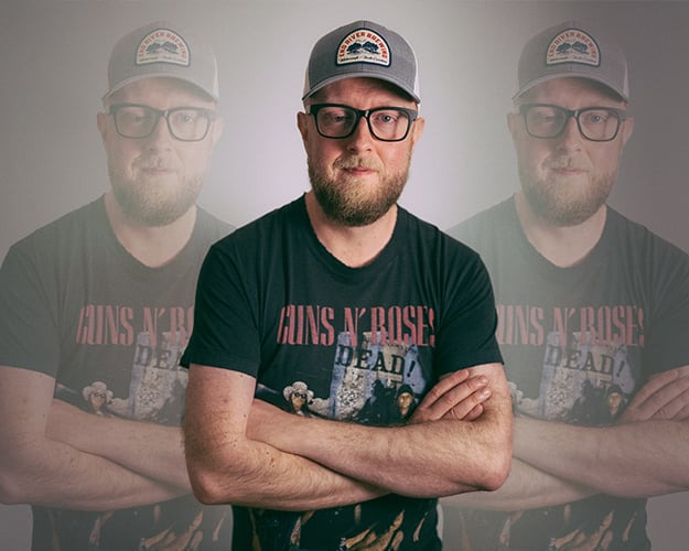 Musik og humor på Værket: Guns N' Roses foredrag og Nicolaj Lange's onemanshow