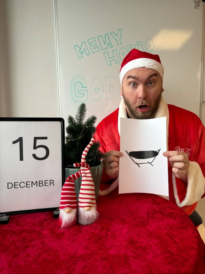 Meny Hobro lancerer julekonkurrence med chance for at vinde hængekøje