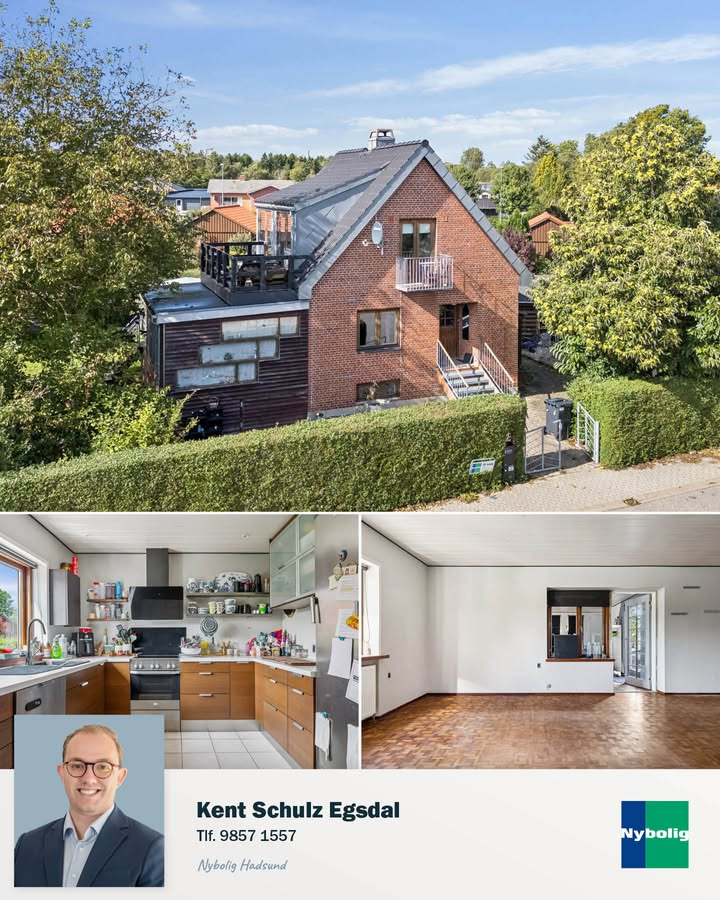 Indbydende villa med god kælderplads fra Nybolig Hadsund