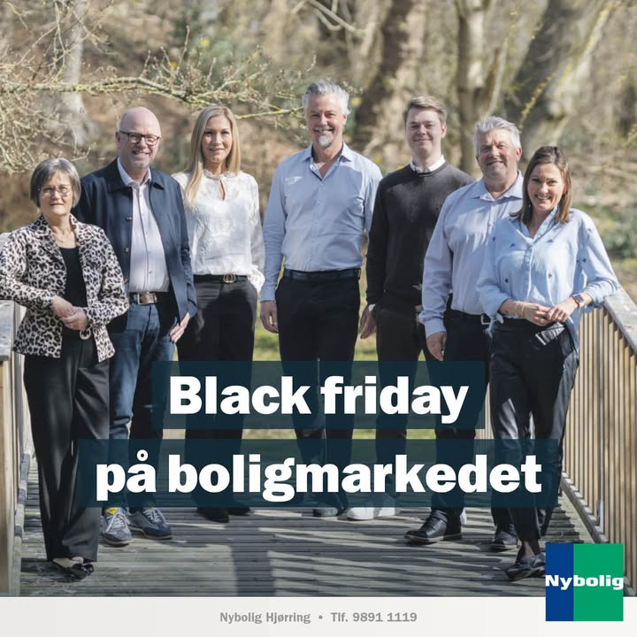 Black Friday på boligmarkedet hos Nybolig Hjørring tilbyder skræddersyede salgsplaner
