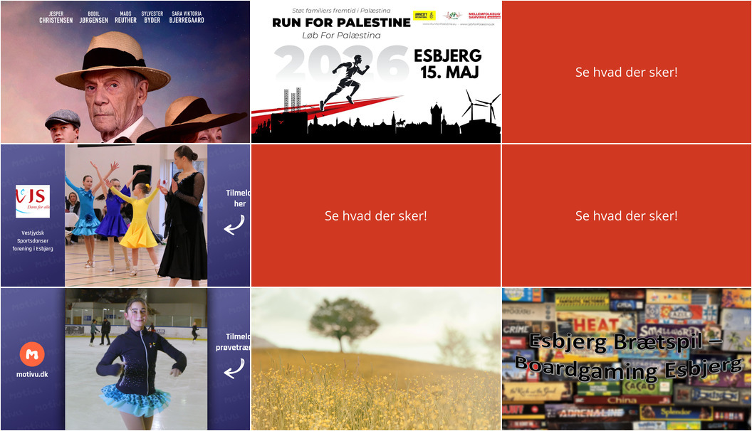 Oplev Esbjerg i weekenden: Film, løb, natur og brætspil