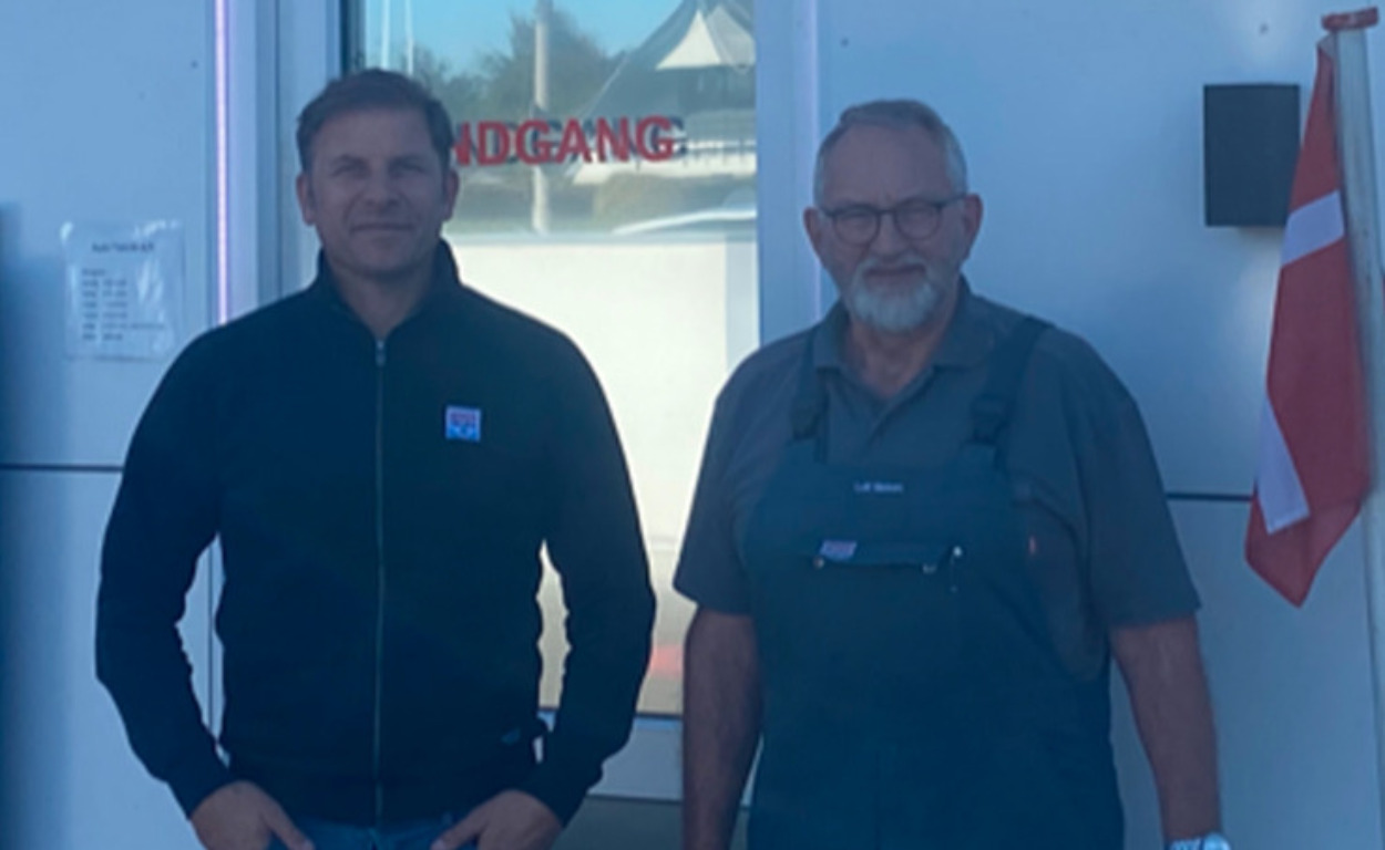 Afskedsreception for Leif Fonseca Nielsen hos Auto Teknik A/S i Sæby