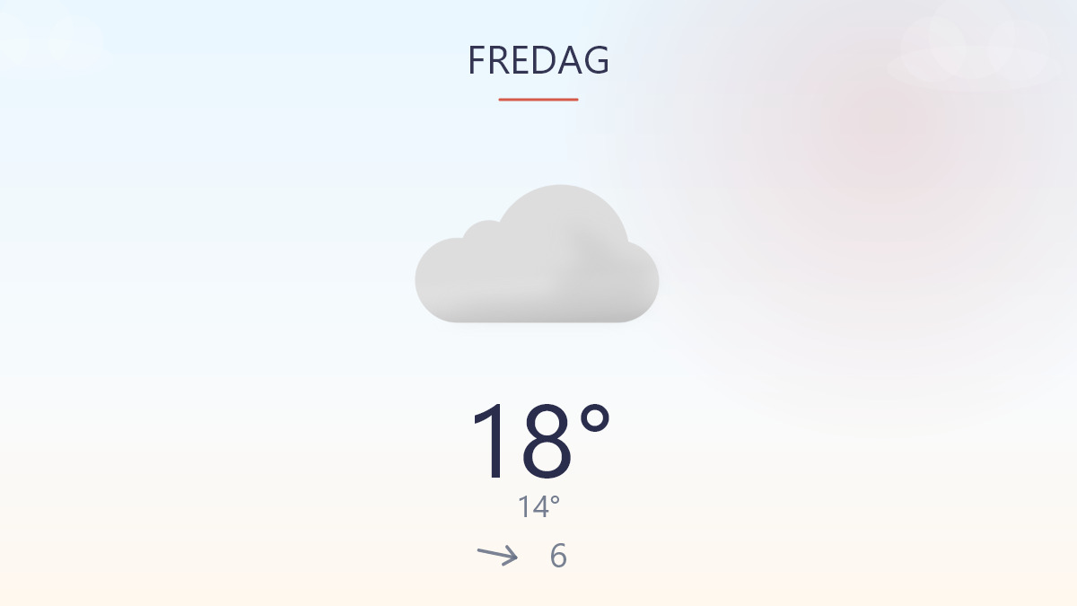 Gråt startvejr, men dagen bliver lunere