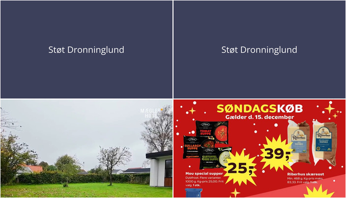 Nyt fra Mæglerhuset og SUPERBRUGSEN DRONNINGLUND