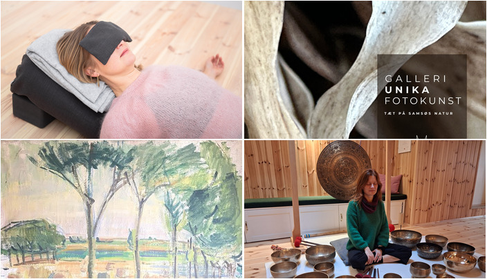 Oplev Samsø denne weekend: Fra yogaafspænding til kunstudstillinger