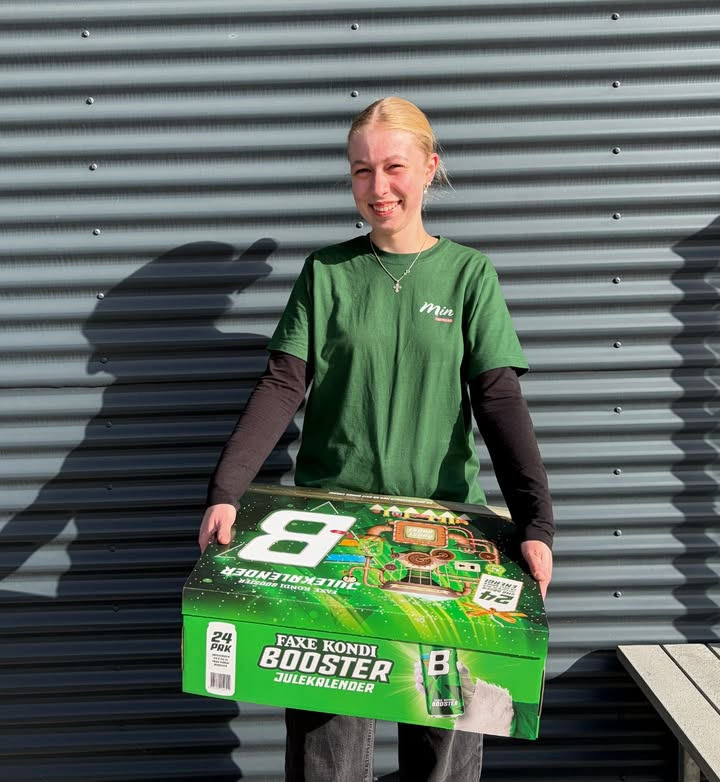 MIN KØBMAND I ASP har fået Booster julekalendere hjem til 299 kr.