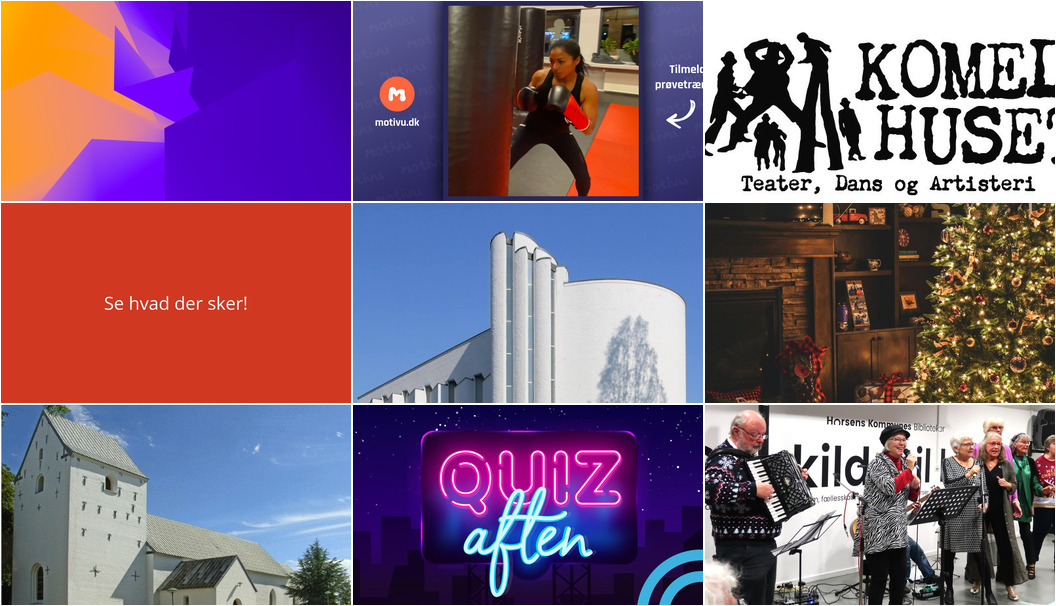 Oplev en oplevelsesrig uge i Horsens med events for både børn og voksne