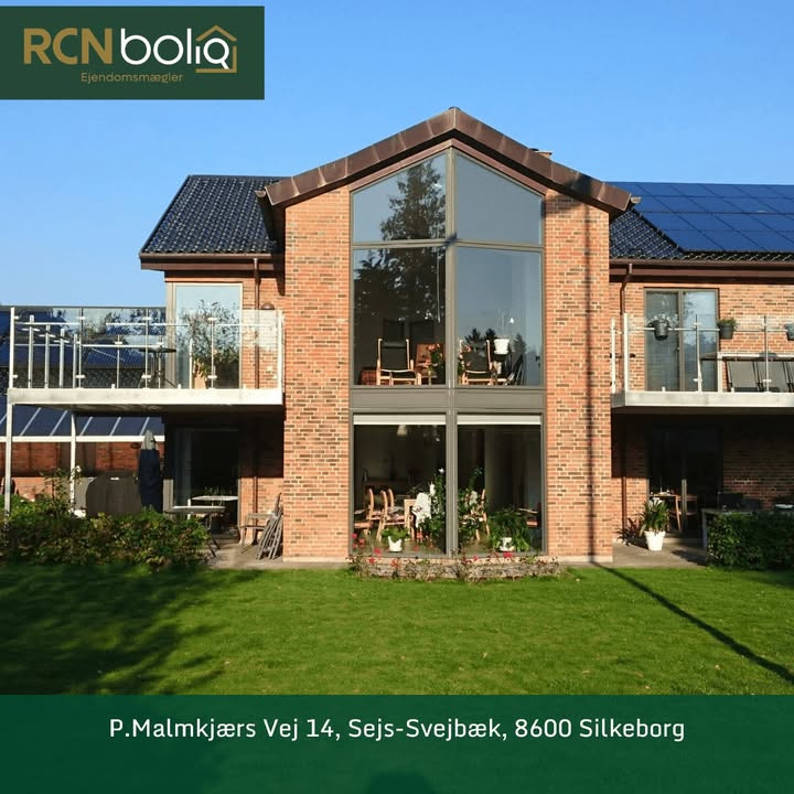 RCN Bolig Silkeborg præsenterer arkitekttegnet liebhaverejendom i Sejs-Svejbæk