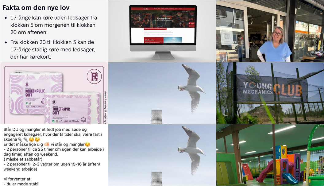 Nyt fra Kørelærerne Louise & Jan, Nyt Syn Brøndum Jeppesen , Hermans Hule Thisted og 9 andre