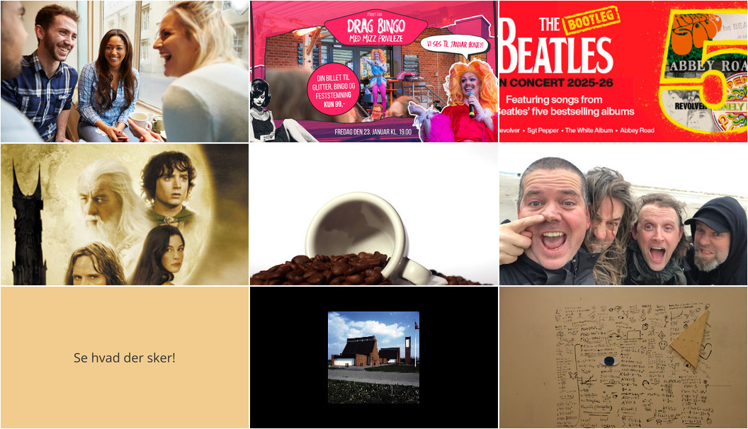 Esbjergs weekendtilbud: Fra ungdomsbar til kunstoplevelser