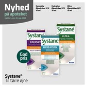 Nyhed hos Ikast Apotek: Øjendråber til lindring af tørre øjne med god pris indtil 25. september