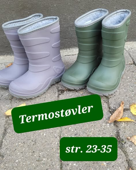 Børneshoppen Brønderslev har fået termostøvler hjem