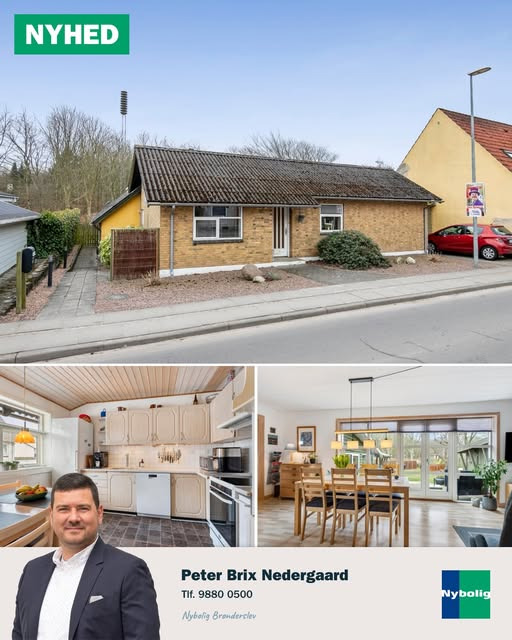 Nybolig Brønderslev & Vrå præsenterer charmerende villa i Vrå med solrig terrasse