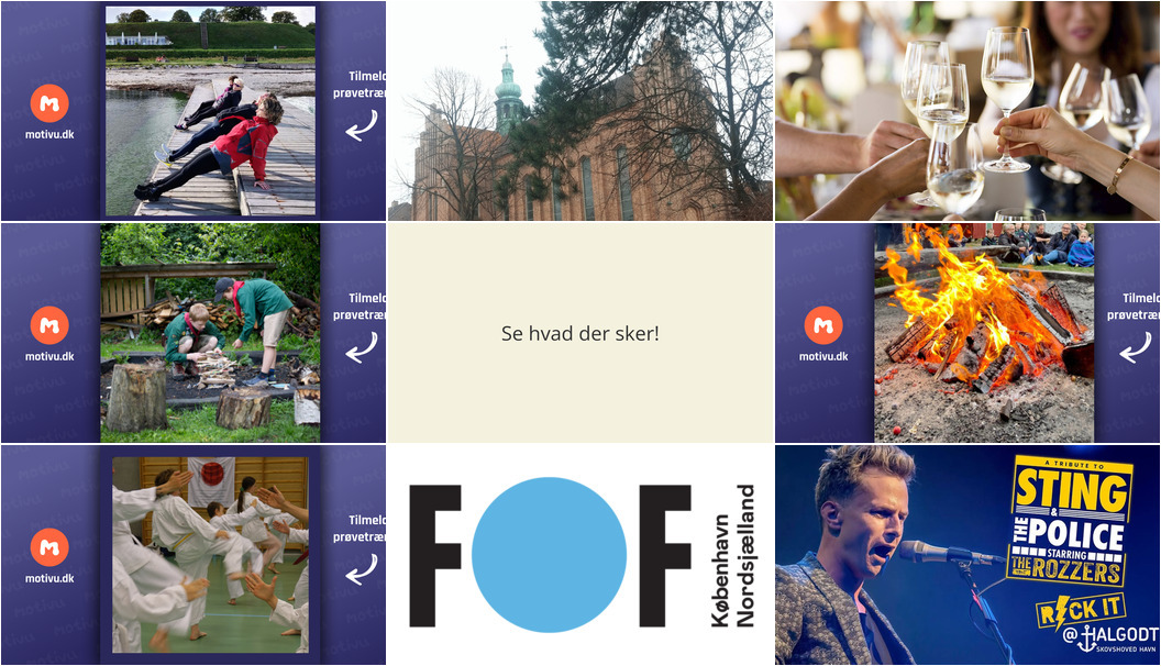 Oplev Naturmotion, Demensfællesskab og Riesling-aftener i Charlottenlund denne uge