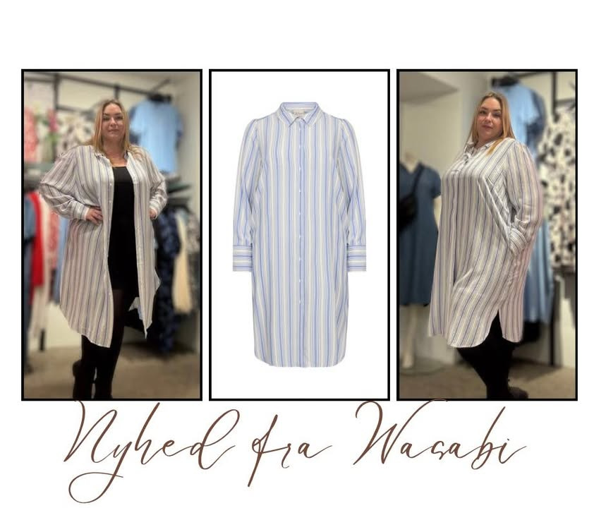 Nyhed fra GARDEROBEN: Wasabi skjorte kjole tilgængelig nu