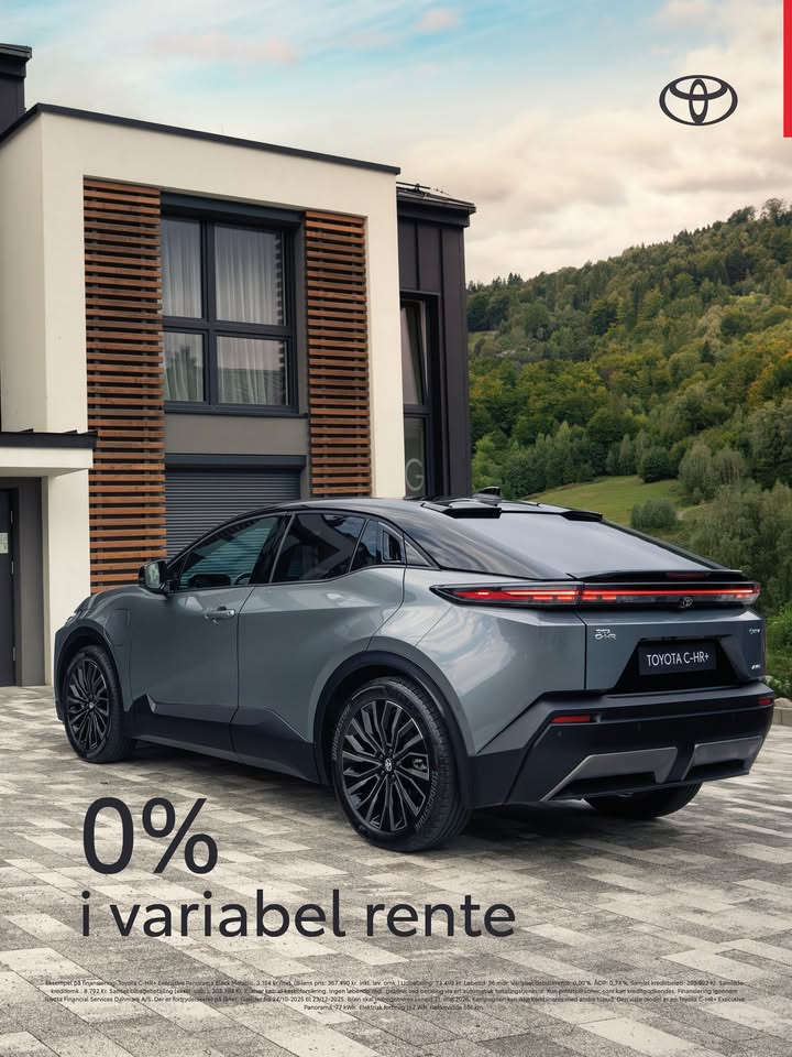 MTH Biler inviterer til søndagsarrangement om finansiering af Toyotas elbiler til 0% variabel rente