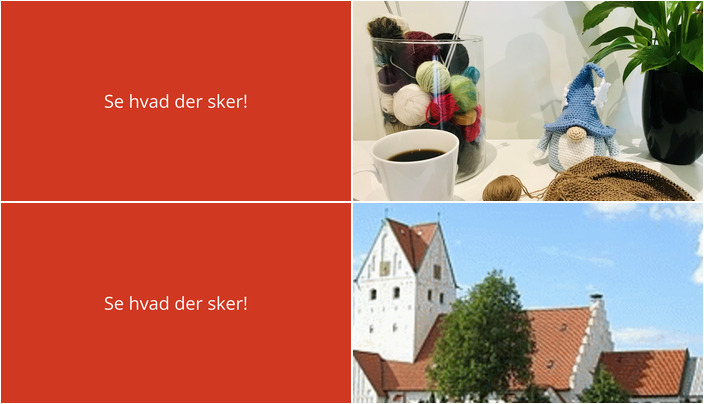 Ugen i Grindsted: Stik og strik eller oplev klokkespil i kirken