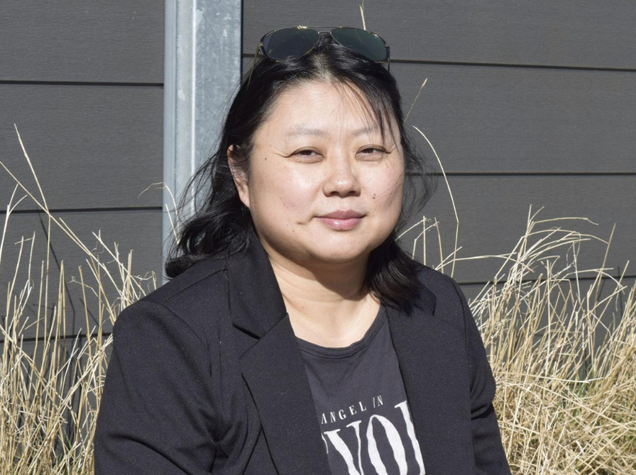 Forfatteraften med debuterende krimiforfatter Stine H. Tarp på Vinderup Bibliotek