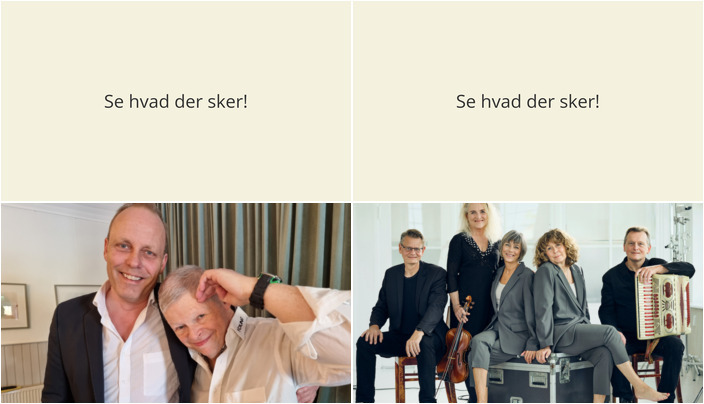 Musikoplevelser i Brovst: Fra dansktop til Leonard Cohen