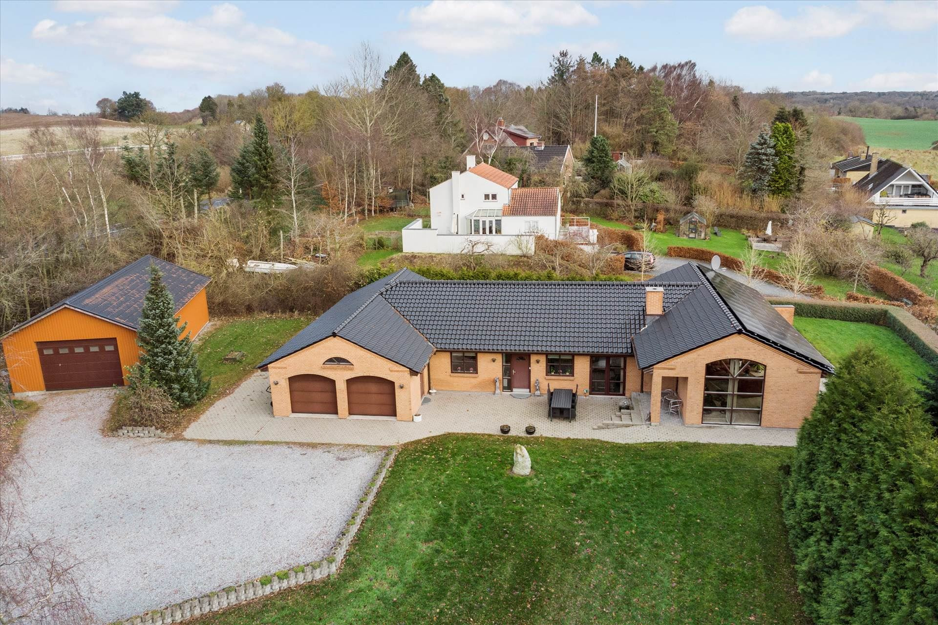 Netop kommet til salg: Kaløvej 1, Eskerod en af Hornslets dyreste adresser