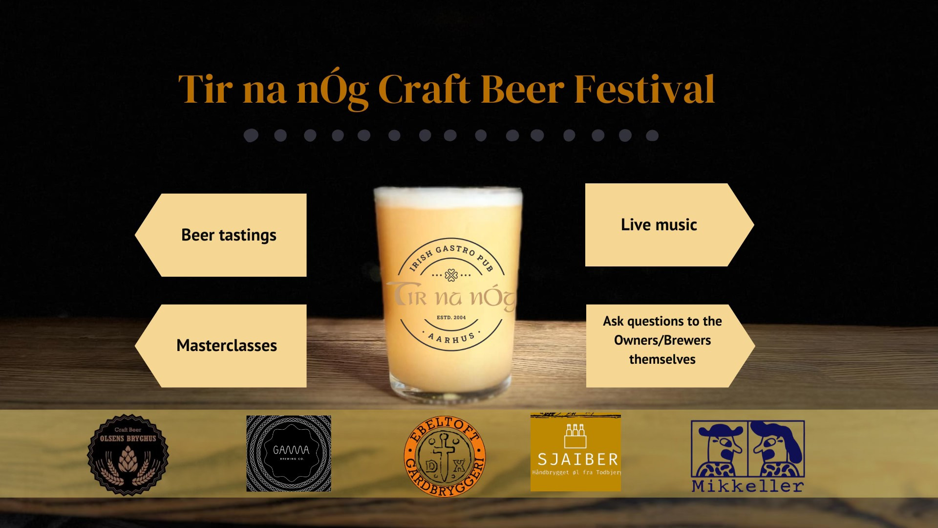 Craft beer festival i Aarhus: En dag med øl, musik og mad