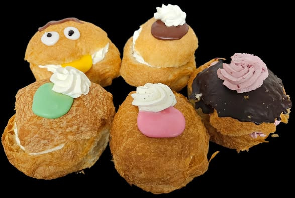 Fastelavnsboller og kagealarm hos Løgstørvejens Bageri på en grå søndag