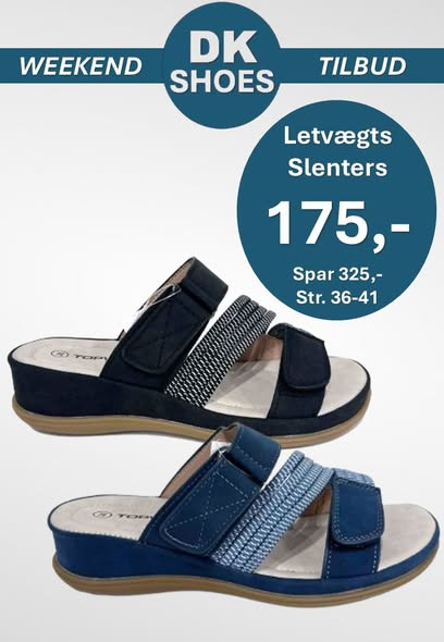 Sidste chance for weekendtilbud hos DK Shoes Brønderslev ApS
