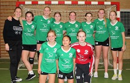 Team Nordøst-pigerne overmatchede modstanderen klart