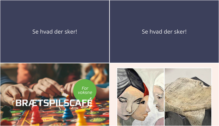Kom til brætspilsaften eller SPOT fernisering i Kerteminde