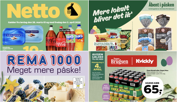 Friske Pink Lady æbler til 20 kr. og Kims Chips til kun 14 kr. - Se de lokale tilbud i Grindsted