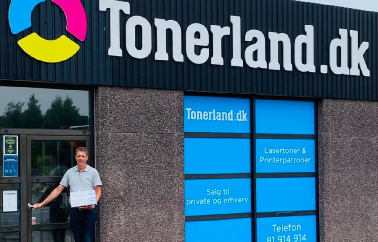 Tonerland.dk fra nettet til butik - Lær af Carstens gode råd