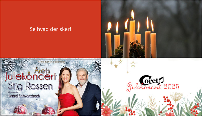 Julestemning i Greve: Luciaoptog, Julekoncerter og Korsang