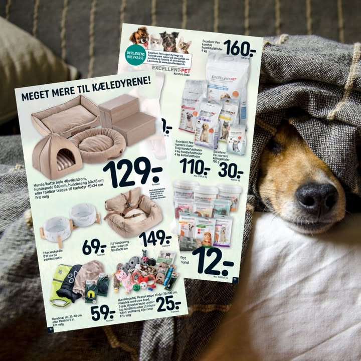 Nyt kornfrit kæledyrsfoder fra Excellent Pet hos REMA 1000 Hadsund i denne uge