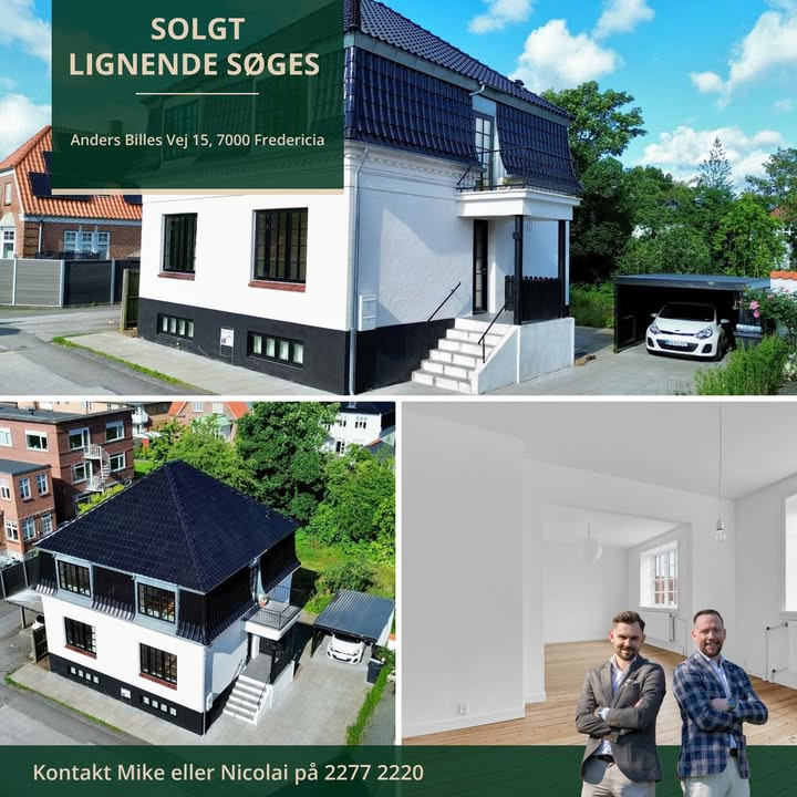 Ejendomsmægler Mike Andersen søger lignende villa til salg efter succesfuldt salg i Fredericia