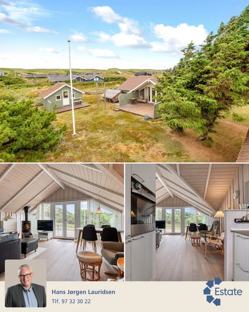 Estate Vestjylland har velholdt sommerhus tæt på Vesterhavet til salg