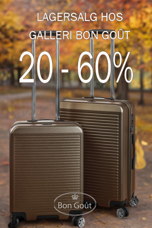 Lagersalg.com inviterer til Bon Goût lagersalg i Frederikssund med besparelser på op til 60%