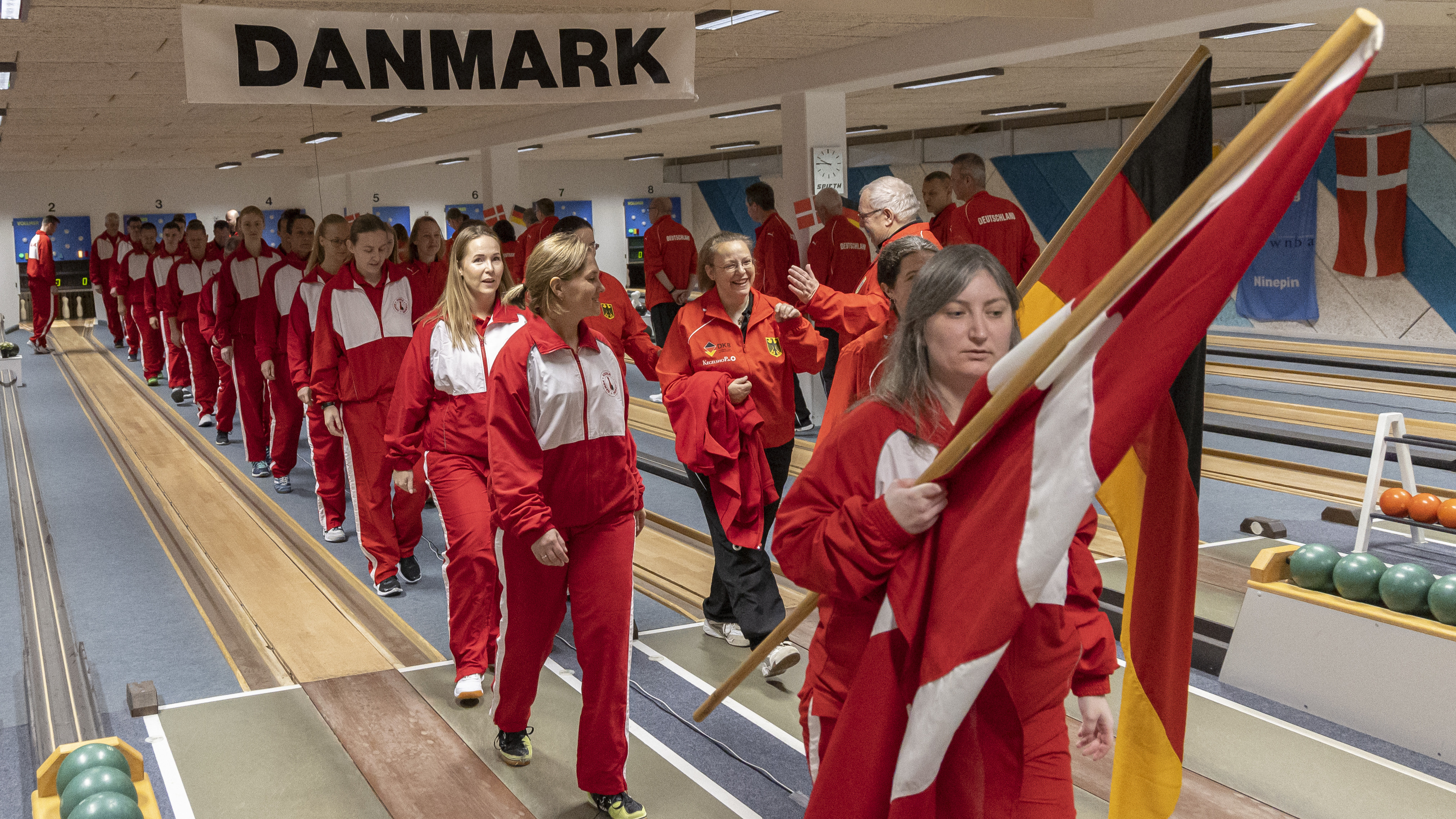 Danmark og Tyskland mødes igen i keglecenteret efter historisk jubilæum