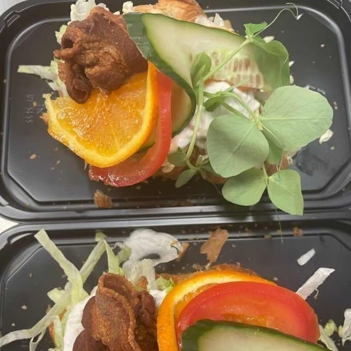 SuperBrugsen Hammerum tilbyder fyldte croissanter med hønsesalat